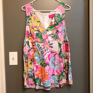 NWT Lilly Pulitzer Nosey Posie Tank Top